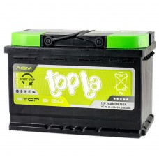 Аккумулятор 6СТ-70  Topla (обр.) STOP&GO AGM