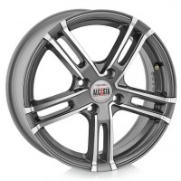 Alcasta M06 15x6.0 4x100 ET 48 CB54.10 Антрацитовый с полированной лицевой поверхностью