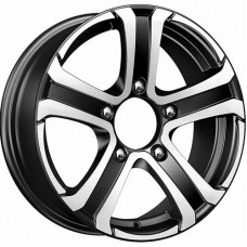 Carwel Кастор 16x6.0 5x139.70 ET 40 CB98 ЛитойxЧерный с полированной лицевой поверхностью