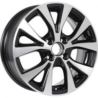 KDW KD1541 (15 Solaris FL) R15x6 4x100 ET48 CB54.1 Black_Front_Polished (КС685)