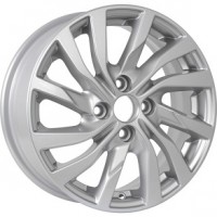 KDW KD1546 (15_Vesta) R15x6 4x100 ET50 CB60.1 Silver_Painted (КС882)