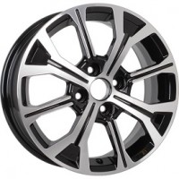 KDW KD1549 (ZV 15_Vesta) R15x6 4x100 ET50 CB60.1 Black_Front_Polished (КС945)