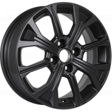 KDW KD1549 (15_Rio FB_FL) R15x6 4x100 ET46 CB54.1 Matt_Black_Painted (КС945)