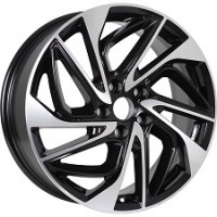 KDW KD1810 (18_Tucson FL) R18x7 5x114.3 ET51 CB67.1 Black_Front_Polished (КС883)