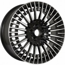 KDW KD1820 R18x7 5x108 ET35 CB67.1 Black_Front_Polished