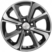 R15 Khomen Wheels KHW1501 (XRay) 6/4x100/37/60.1 Алмаз черный 