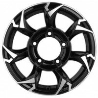 KHOMEN KHW1505 (Niva 4x4) R15x5.5 5x139.7 ET5 CB98.5 Black_FP