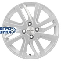KHOMEN KHW1609 (16_Vesta/Largus) R16x6 4x100 ET50 CB60.1 G_silver