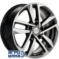 KHOMEN KHW1612 (ZV_16 Camry/Corolla/Grand Vitara) R16x6.5 5x114.3 ET45 CB60.1 GRAY_FP