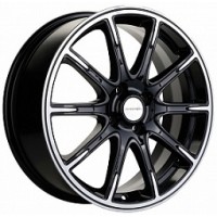 KHOMEN KHW1707(LadaVesta) R17x6.5 4x100 ET50 CB60.1 Black_FP