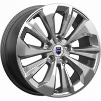 КиК Авиор 17x7.0 5x112 ET 45 CB57.10 ЛитойxТемно - серый глянцевый