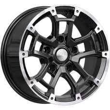 Скад Барахас 16x7.0 5x139.70 ET 15 CB98.50 ЛитойxЧерный матовый