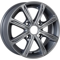 КиК Флэш R14x5 4x100 ET35 CB67.1 Dark_platinum