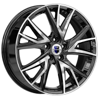 КиК Кайлас 18x6.5 5x114.30 ET 35 CB67.10 ЛитойxЧерный с полированной лицевой поверхностью