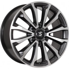 КиК Серия Premium КР006 (20_TANK 500) R20x8.5 6x139.7 ET33 CB100.1 Diamond_black_gris