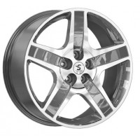Premium Series КР008 Velar 20x8.5 5x108 ET 45 CB63.35 Графитовый глянцевый с полированной лицевой поверхностью