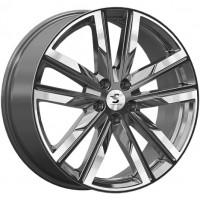 Premium Series КР014 etour T2 20x8.0 5x108 ET 39 CB60.10 ЛитойxТемно - серый глянцевый с полированной лицевой поверхностью