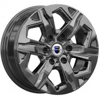 КиК Тейт 17x7.5 6x139.70 ET 25 CB78.10 ЛитойxТемно - серый глянцевый