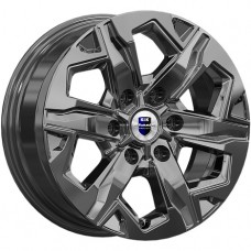 КиК Тейт 17x7.5 6x114.30 ET 39 CB67.10 ЛитойxТемно - серый глянцевый