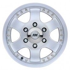 Kormetal KM1076 15x6.5 6x139.70 ET 10 CB108.10 ЛитойxСеребристый