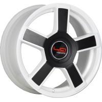 Legeartis Concept Ci534 16x6.5 4x108 ET 23 CB65.10 Белый с черными пластиковыми элементами