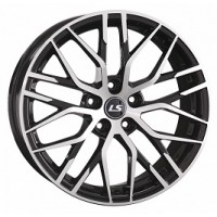 LS Wheels1308 R18x8 5x114.3 ET45 CB67.1 BKF