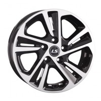 LS Wheels 1316 R16x6.5 5x114.3 ET40 CB67.1 BKF
