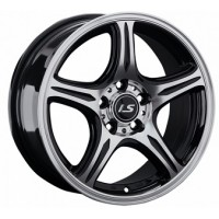 LS Wheels 319 R15x6.5 5x100 ET38 CB57.1 BKF
