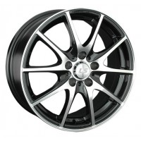 LS Wheels 536 R15x6 4x100 ET40 CB60.1 BKF