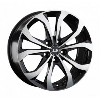 LS Wheels 843 R17x7 5x114.3 ET45 CB67.1 BKF