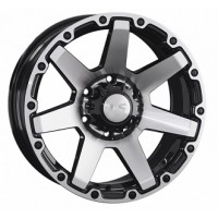 LS Wheels 874 R17x8 6x139.7 ET20 CB106.1 BKF