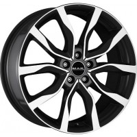 MAK Highlands 18x8.0 5x114.30 ET 40 CB76 ЛитойxЧерный с полированной лицевой поверхностью