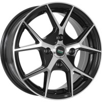 Megami MGM-18 15x6.0 4x98 ET 32 CB58.60 ЛитойxЧерный с полированной лицевой поверхностью
