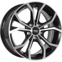 Megami MGM-33 R15x6.5 5x100 ET40 CB60.1 BKF