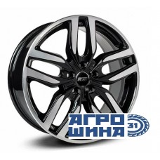 N2O V2212 18x7.5 5x114.30 ET 45 CB60.10 ЛитойxЧерный с полированной лицевой поверхностью