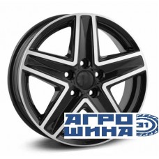 N2O V2237 16x6.5 5x108 ET 42 CB65.10 ЛитойxЧерный с полированной лицевой поверхностью