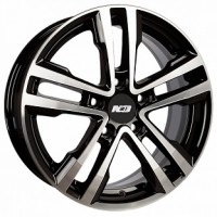 N2O V2197 16x6.5 5x114.30 ET 50 CB66.10 Черный с полированной лицевой поверхностью