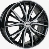 N2O V2210 17x7.0 5x114.30 ET 48.50 CB67.10 Черный с полированной лицевой поверхностью