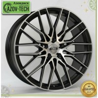 NEO R21x9.5 5x112 ЕТ36 CB66.6 211FF Черный матовый с полированной лицевой поверхностью