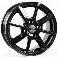 NEO 538 15x6.0 4x100 ET 40 CB60.10 ЛитойxЧерный глянцевый