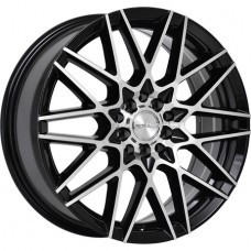 PDW Veloce 17x7.0 4x100 ET 40 CB60.10 ЛитойxЧерный с полированной лицевой поверхностью