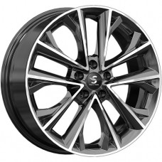 Premium Series КР012 Haval F7_F7x 18x7.0 5x114.30 ET 40 CB64.10 ЛитойxТемно - серый глянцевый с полированной лицевой поверхностью