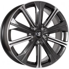 Premium Series КР013 Haval Dargo 19x7.0 5x114.30 ET 40 CB66.60 ЛитойxЧерный глянцевый с полированной лицевой поверхностью