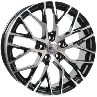 RST R077 17x6.5 5x114.30 ET 40 CB66.10 Черный с полированной лицевой поверхностью