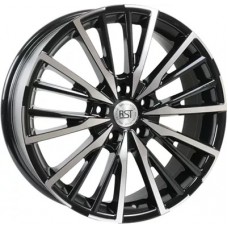 RST R178 18x7.0 5x108 ET 33 CB60.10 ЛитойxЧерный с полированной лицевой поверхностью