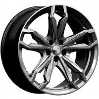 Скад Гранада 19x9.0 5x114.30 ET 40 CB67.10 ЛитойxЧерный матовый с полированной лицевой поверхностью