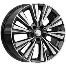 Скад Линней 18x7.5 5x108 ET 45 CB67.10 ЛитойxЧерный с полированной лицевой поверхностью