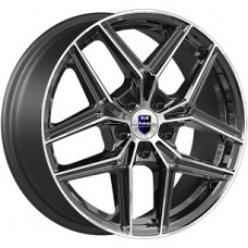 КиК Юнион 17x7.0 5x108 ET 42 CB67.10 Черный с полированной лицевой поверхностью