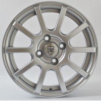 Tech Line 415 14x5.5 4x108 ET 43 CB63.40 Серебристый