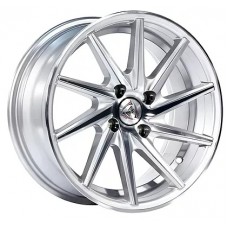 X-RACE R16x7 5x114.3 ЕТ32 CB67.1 H-03 Серебристый с полированной лицевой поверхностью